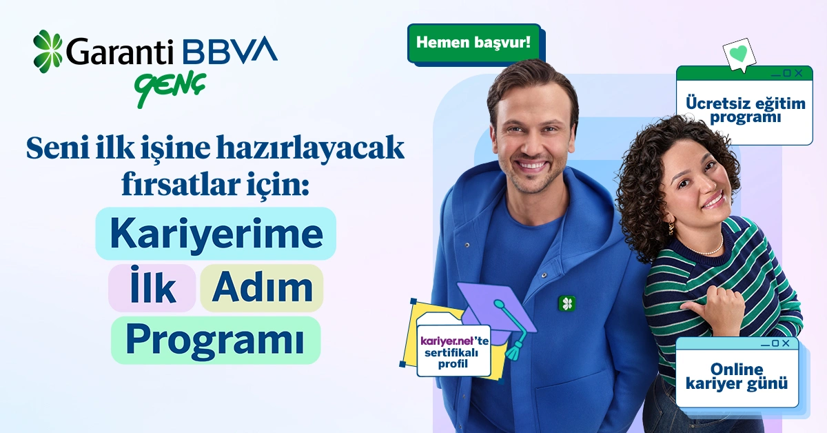 Kariyerime İlk Adım Programı banner