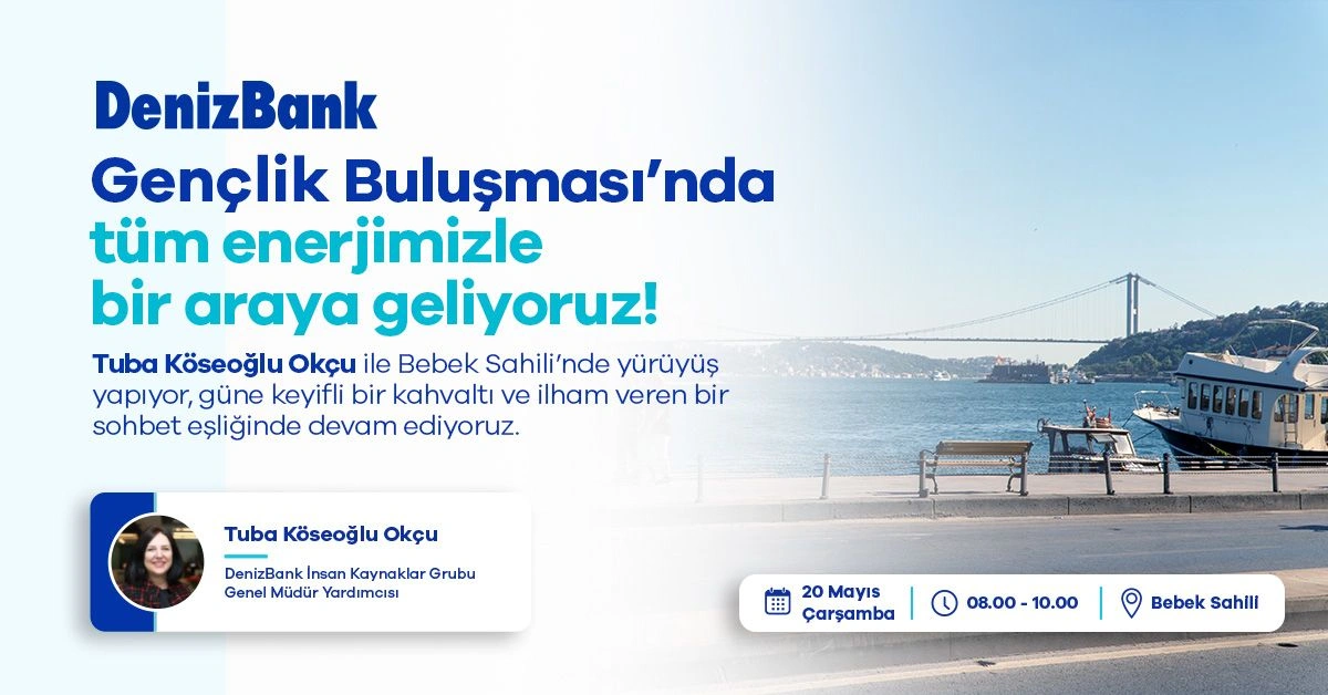 DenizBank Gençlik Buluşması banner