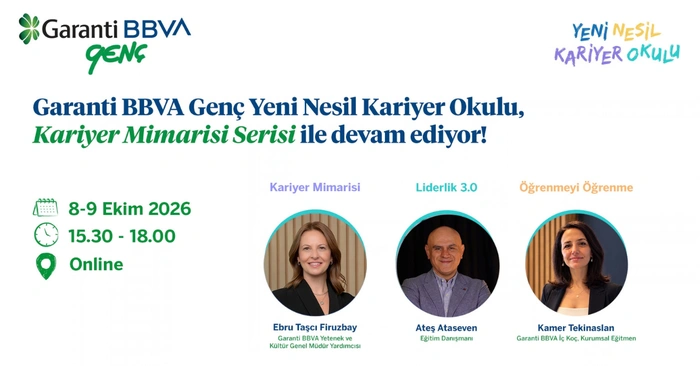 Garanti BBVA Genç Yeni Nesil Kariyer Okulu - Kariyer Mimarisi Serisi