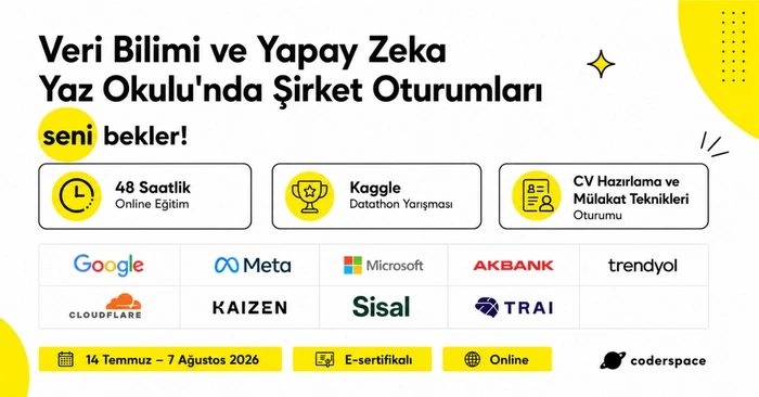 Coderspace Veri Bilimi ve Yapay Zeka Yaz Okulu