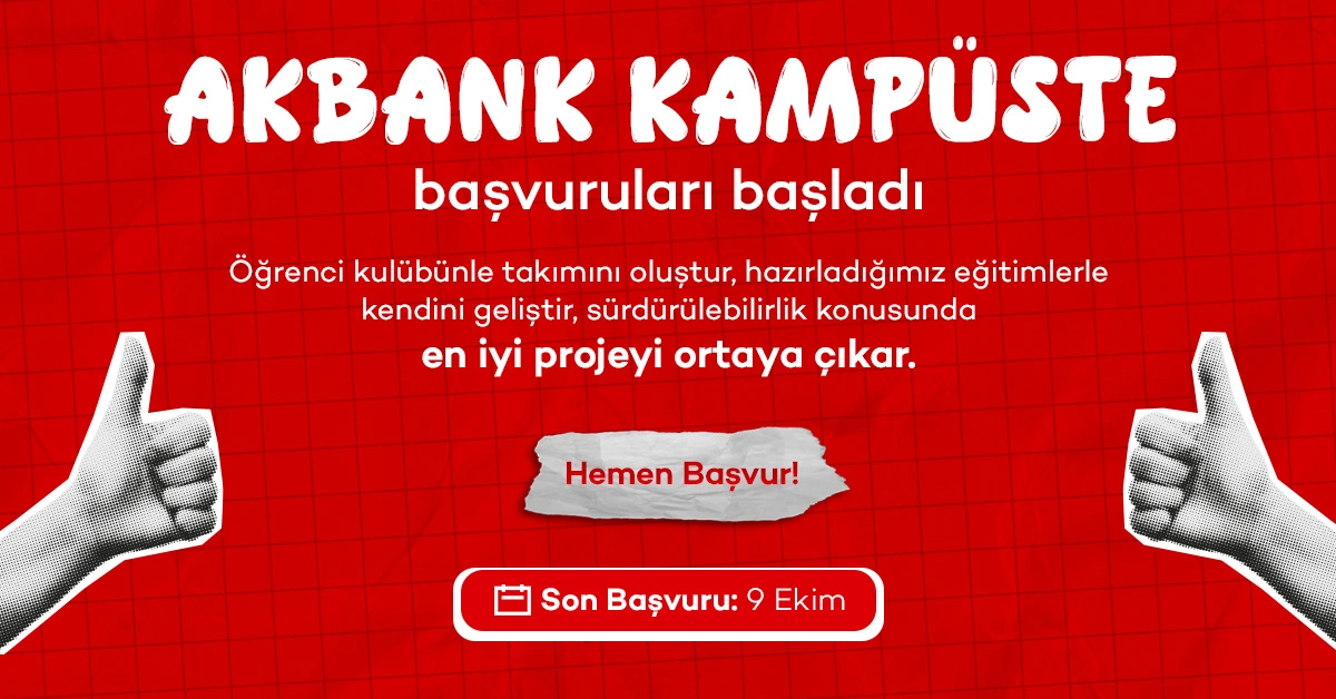 Akbank Kampüste banner