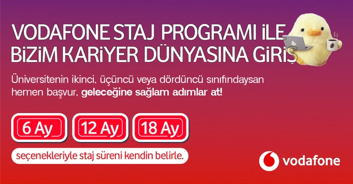 Vodafone Long Term Internship Program 2026